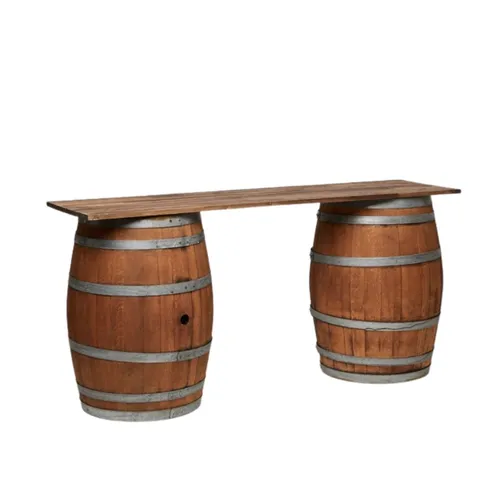 Wine Barrel Bar - Top