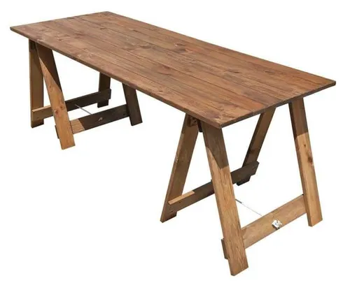 Timber Trestle Table