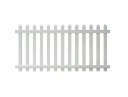 White Picket Fence Panel