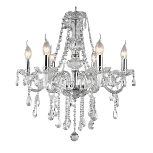 Crystal Chandelier - 6 Lights