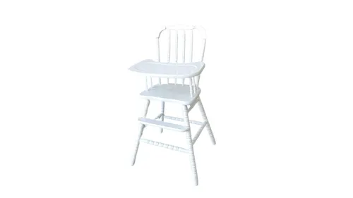 Vintage White High Chair