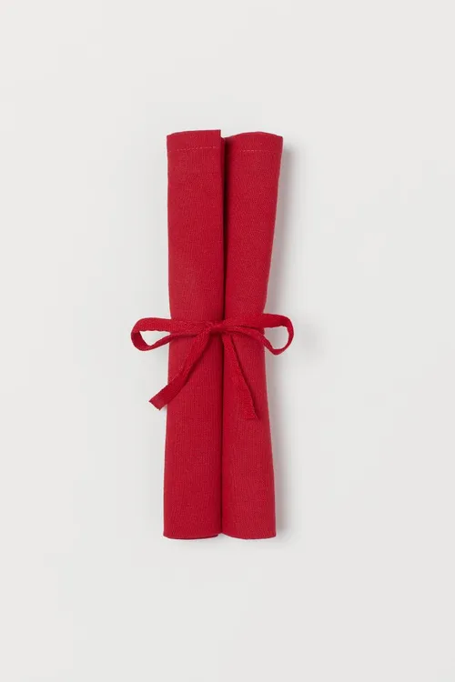 Red Cotton Napkin