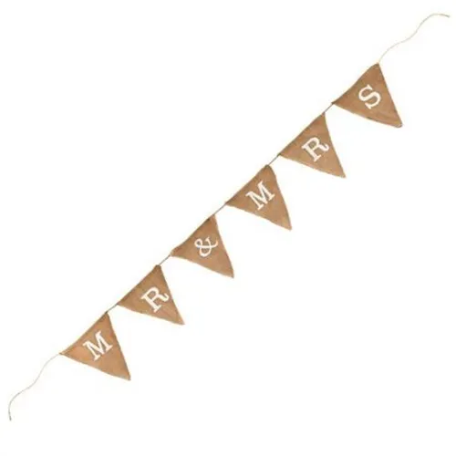 Mr & Mrs Hessian Sign