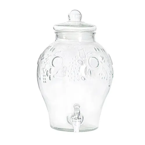 Glass Drink Dispenser 6 Lt