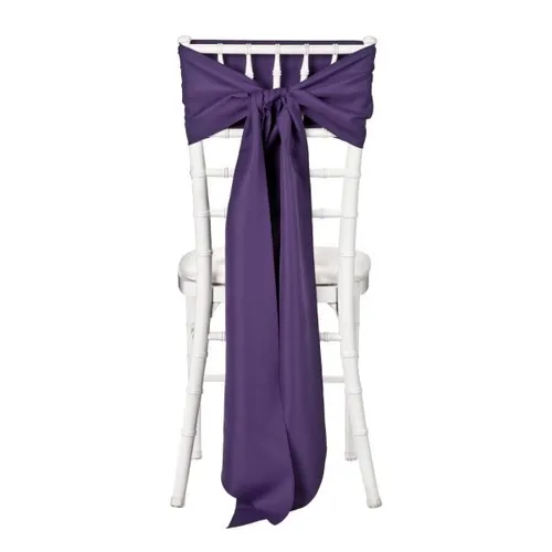 Chair Tie Purple