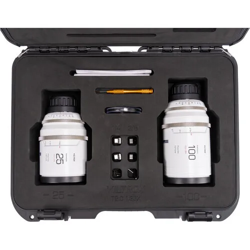 Viltrox EPIC T2 1.33x Full-Frame Anamorphic 25 & 100mm Set