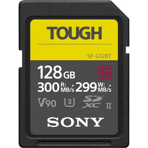 128GB SF-G Tough Series UHS-II SDXC Memory Card 300MB/S