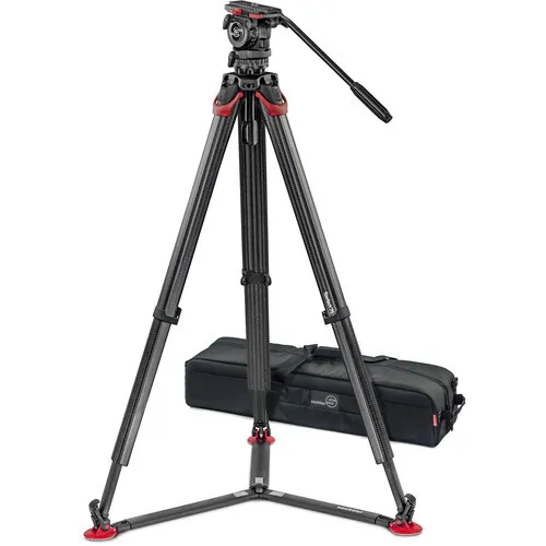 Sachtler FSB-4 Fluid Head & flowtech 75mm Tripod System