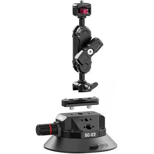 Ulanzi SC-02 Heavy-Duty Suction Cup Mount for Camera