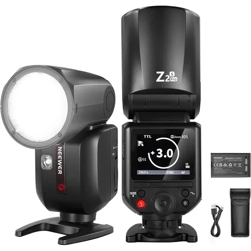 Neewer Z2PRO-N TTL Round Head Flash Speedlite for Sony