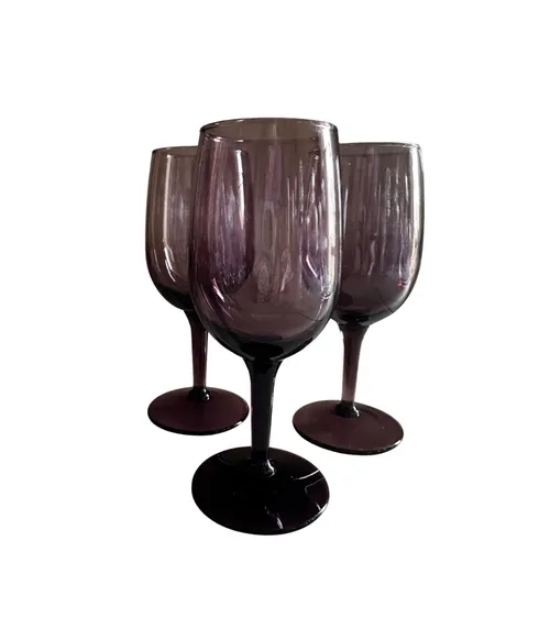 Purple Wine Glasses