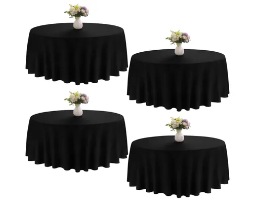 Tablecloth - Circle / Black
