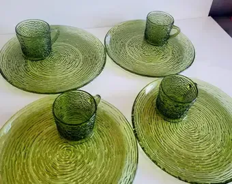 Anchor Hocking Soreno - Avocado Green