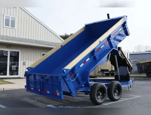 12' Telescopic Dump Trailer - 9.9K GVWR