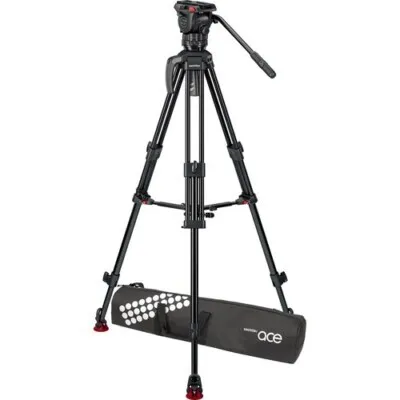 Sachtler ACE XL Fluid Head With Two Stage Carbon Fiber Sticks