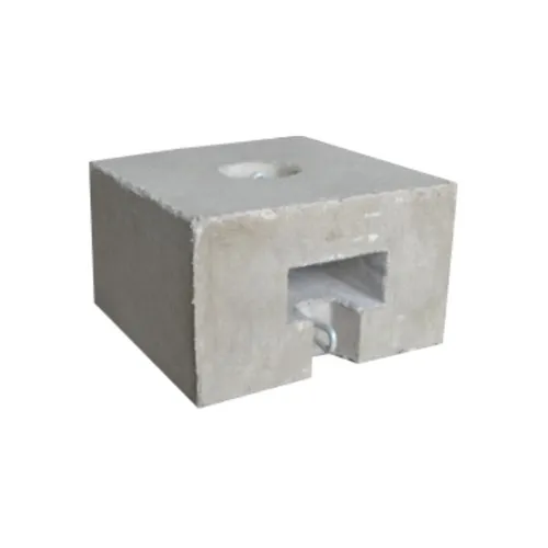 Ballasting blocks for tent installs on concrete/asphalt