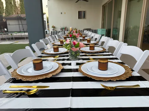 30 guest Padded Charis + Tables Pack