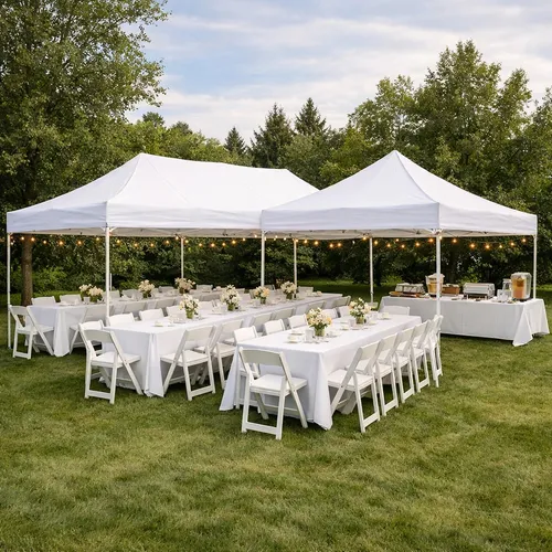 40 Guest Pop-Up Tent Party Pack