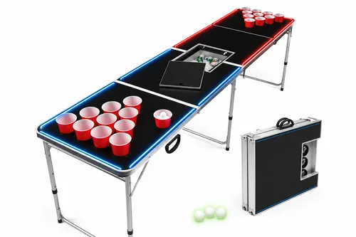 LED Portable Pong Table