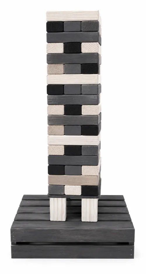 Giant Tumbling Tower (Black Tie Collection)