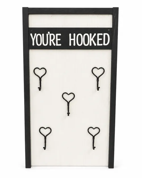 You're Hooked Ring Toss Game (Black Tie Collection)