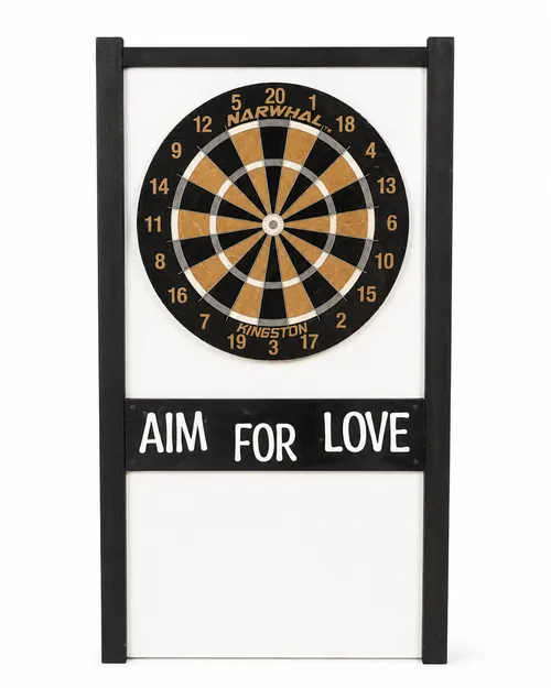 Aim For Love Dart Game (Black Tie Collection)
