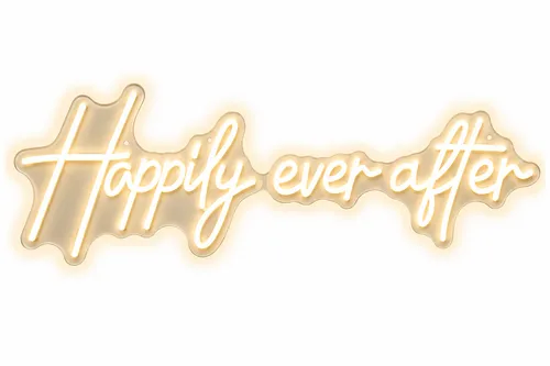 Happily Ever After Neon Sign