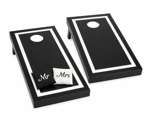 Cornhole Set (Black Tie Collection)