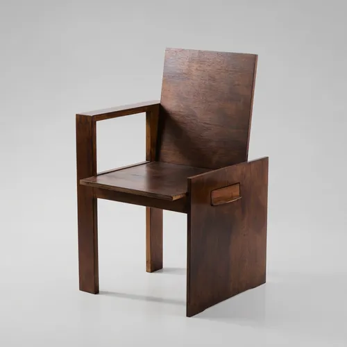 Fauteuil avec tiroir, inconnu, Allemagne, années 80