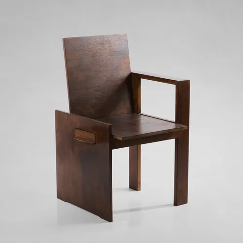 Fauteuil avec tiroir, inconnu, Allemagne, années 80