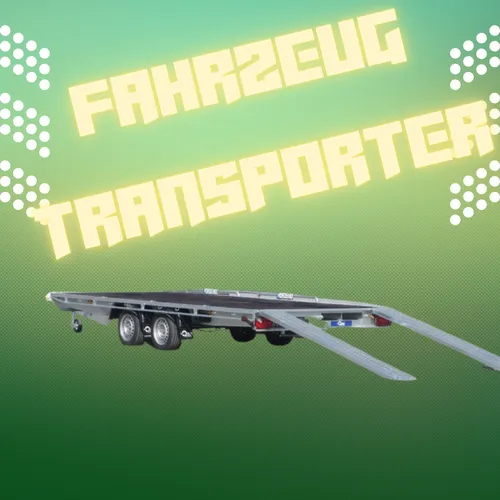 Fahrzeugtransporter PKW, Quad, Baumaschine 500cmx198cm 