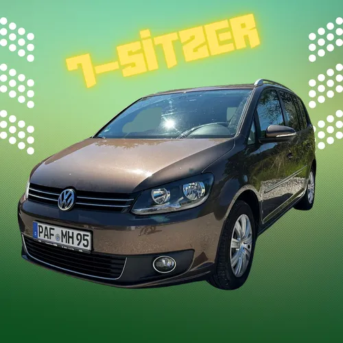 VW Touran 7 Sitzer +100km Tag +500KM