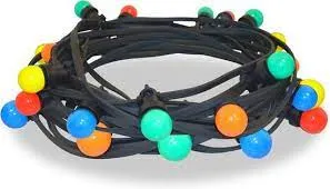 Guirlande gekleurd 10m