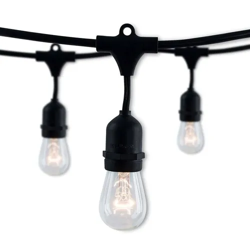 Cafe Lights (18 bulbs, stretches 36 feet) 