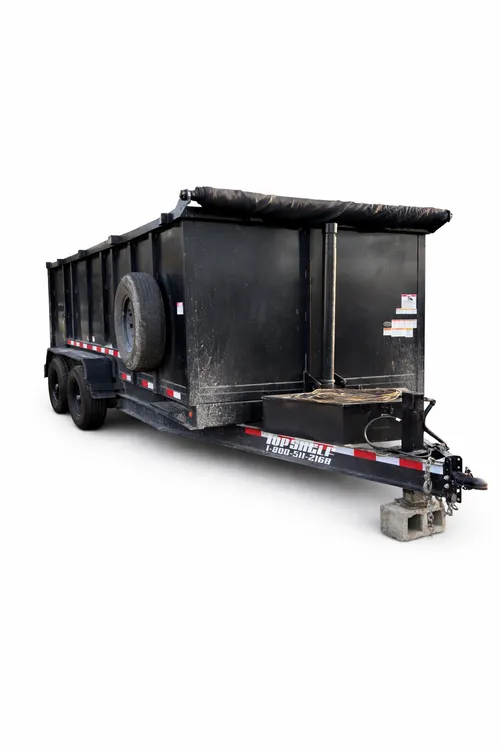 15 yard dump trailer