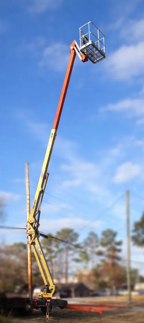 50 foot Towable Boom Lift