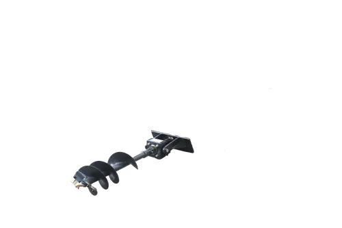Mini skid auger with bit