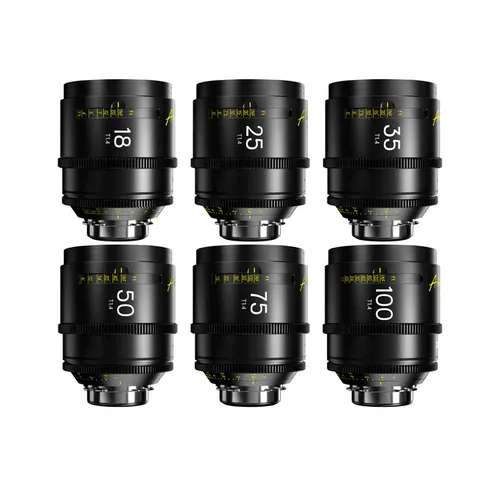 Set x6 DZOFILM Arles Prime T1.4 (18/25/35/50/75/100mm)