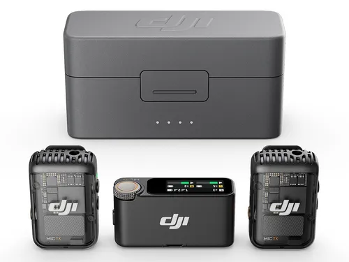 Microfono Corbatero - Kit Wireless DJI MIC Lavaliers (2 TX + 1 RX)