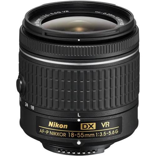 NIKON DX 18-55mm VR f3.5-5.6 Serie G AF - APS-C (52ø)
