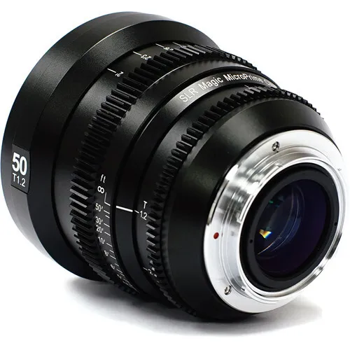 SLR MAGIC MicroPrime Cine 50mm T1.2 (Sony) - FF (82ø)
