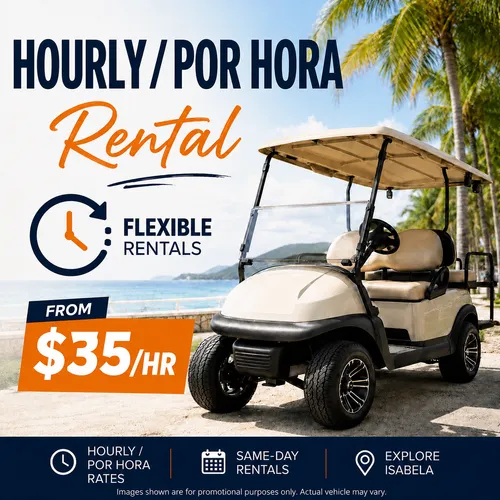 Golf Cart ($35/hr) - View Available Times