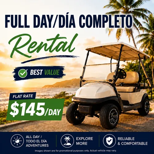 Golf Cart - Full Day - Best Value ($145)