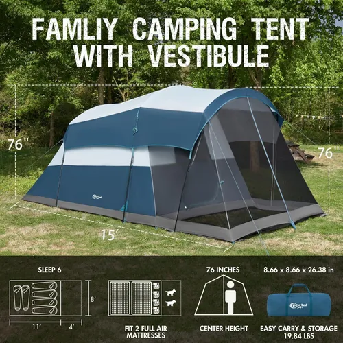6 Person Tent