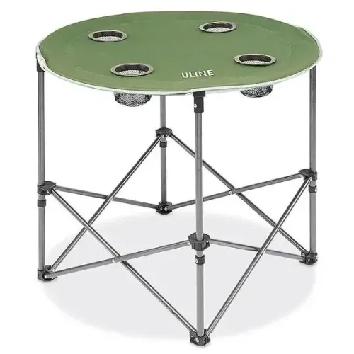 Compact Camp Table (with Cupholders)