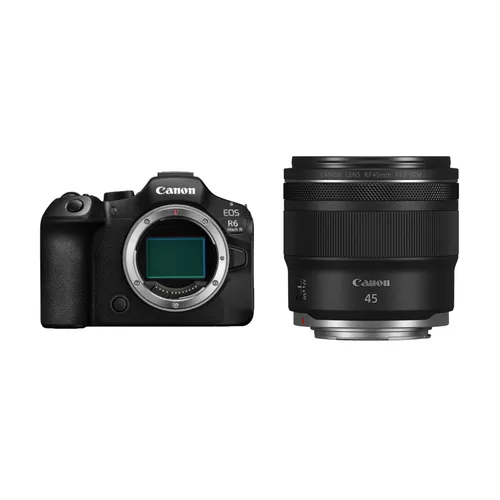 Kamera EOS R6 III und RF 45mm 1.2