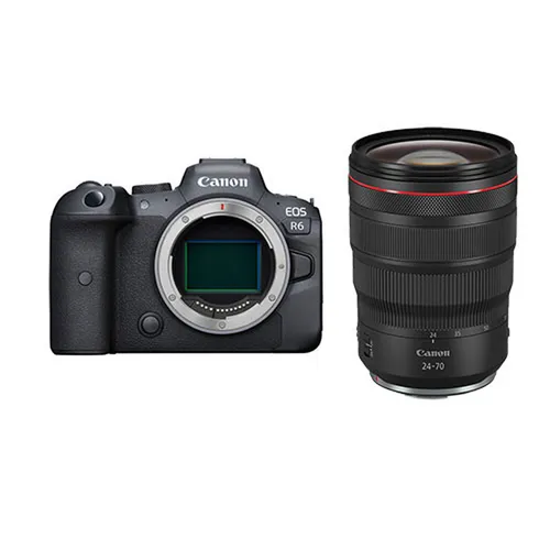 Kamera EOS R6 Mark II & EF 24-70mm 2.8L IS II