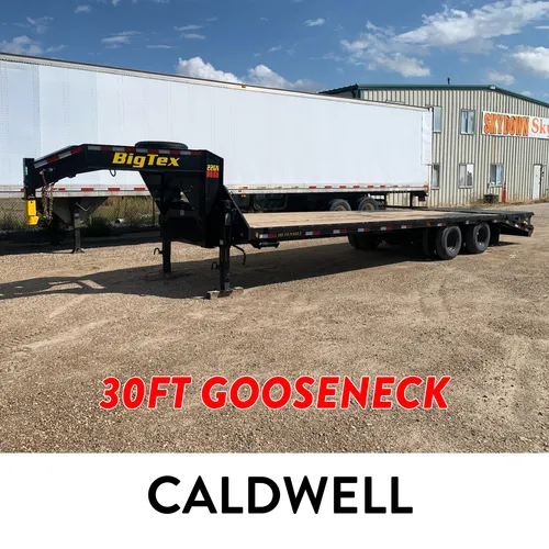 #G2 (CALDWELL) 30FT GOOSENECK FLATBED