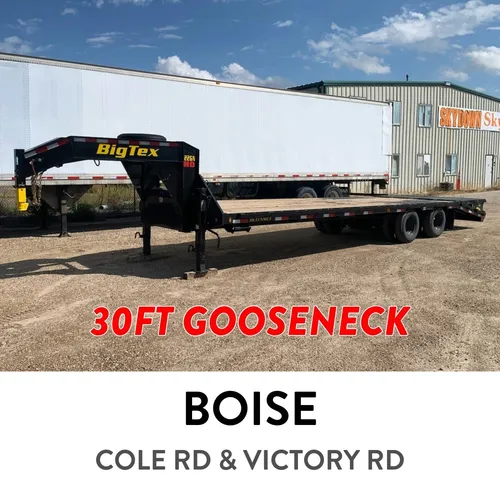 #G1 (BOISE) 30FT GOOSENECK FLATBED