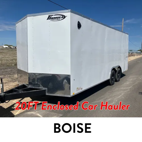 #E2 (BOISE) 20FT CAR HAULER ENCLOSED